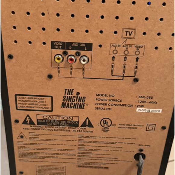 Karaoke machine (portable) - Picture 6 of 6